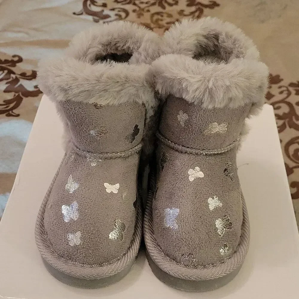 BRAND NEW OLIVIA MILLER  BUTTERFLY TODDLER GIRLS BOOT